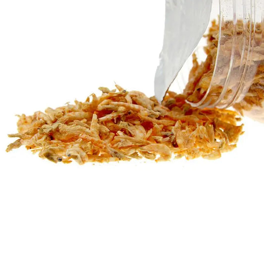 Dried Freeze Shrimp for All Tropical Fish Koi Turtles Aquatic Pets Food Treats Ornamental Fish Feed Natural Snacks